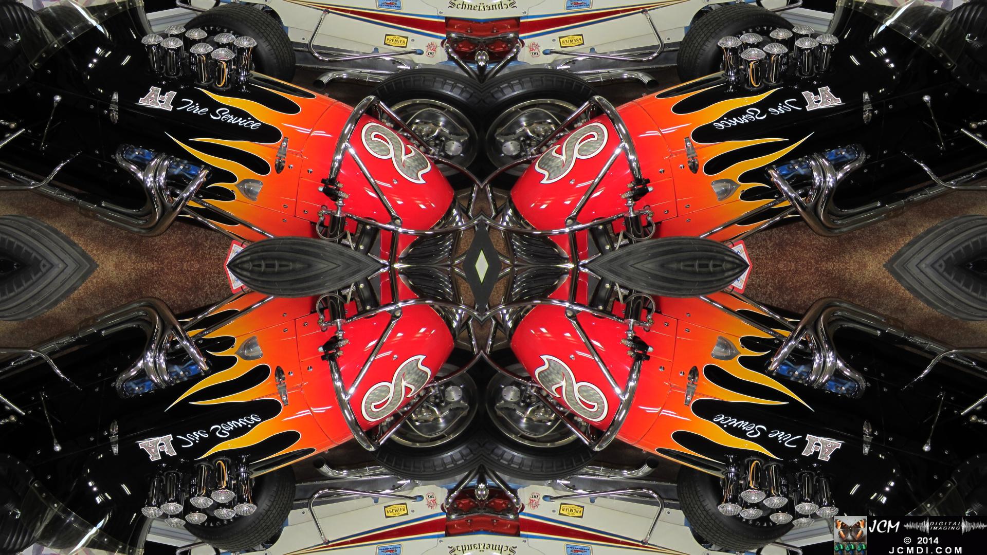 Estrella Warbird Museum Paso Robles 1962 Sprint Car quadroscopic image